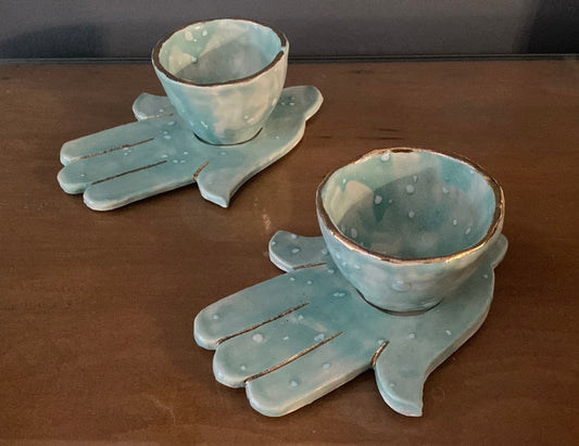 TAZAS DE EXPRESO HAMSA